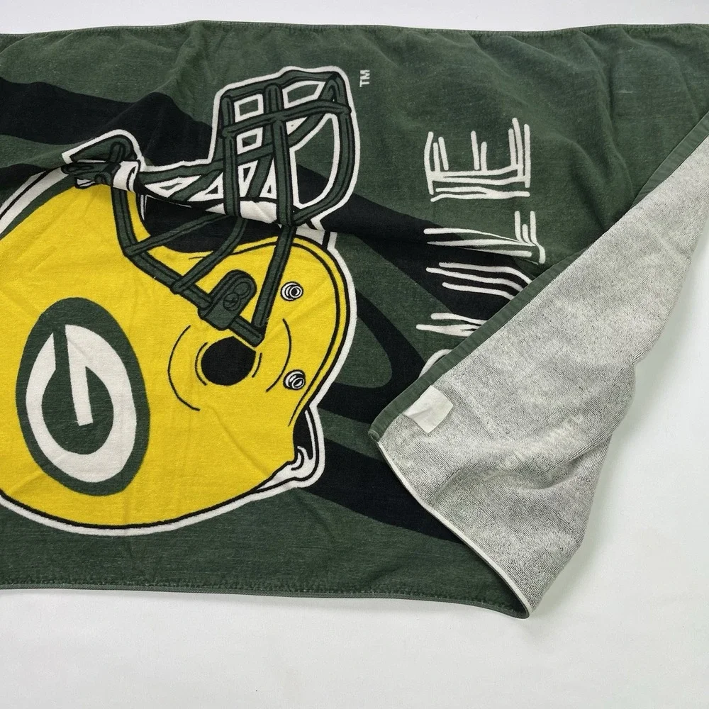 Vintage NFL Green Bay Packers 1996 Beach / Pool Towel RARE